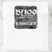 Bf 109スクエアステッカー スクエアシール (バッグ)