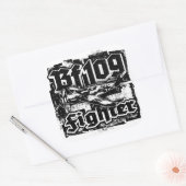 Bf 109スクエアステッカー スクエアシール (封筒)