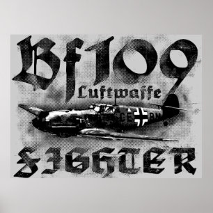 Bf 109プリント ポスター