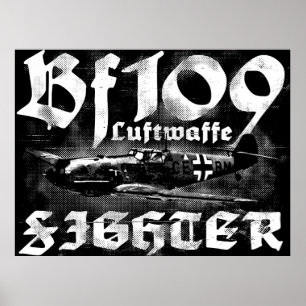 Bf 109プリント ポスター