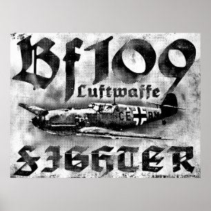 Bf 109プリント ポスター