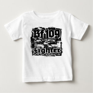 Bf 109ベビーロムパーTシャツ ベビーTシャツ