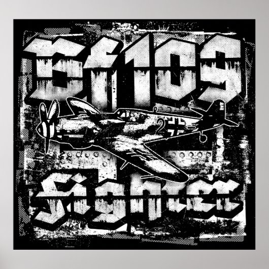 Bf 109ポスターポスター ポスター (正面)