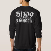 Bf 109メンズベーシックSweatshirt スウェットシャツ (裏面)