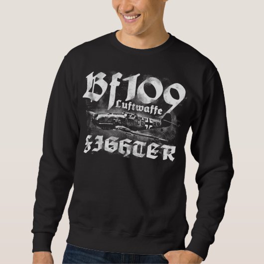 Bf 109メンズベーシックSweatshirt スウェットシャツ (正面)