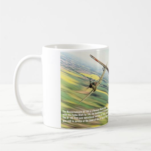 Bf 109 マグカップ (左)