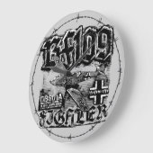Bf 109 ラージ壁時計 (傾斜)