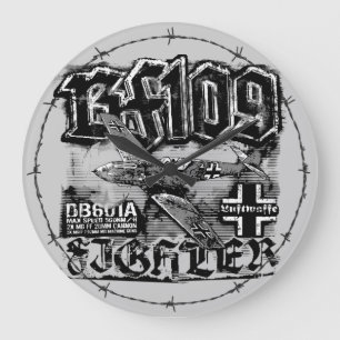Bf 109 ラージ壁時計