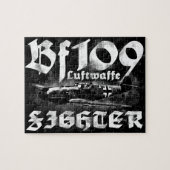 Bf 109 8x10フォトパズルとギフトボックス ジグソーパズル (横)