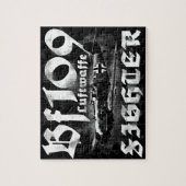 Bf 109 8x10フォトパズルとギフトボックス ジグソーパズル (縦)