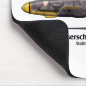 Bf-109G-2 - Luftwaffe - Stalingrad Battle - 1942 マウスパッド (コーナー)