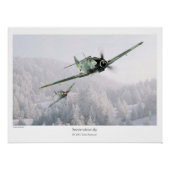 BF 109G "Erich Hartmann" ポスター (正面)
