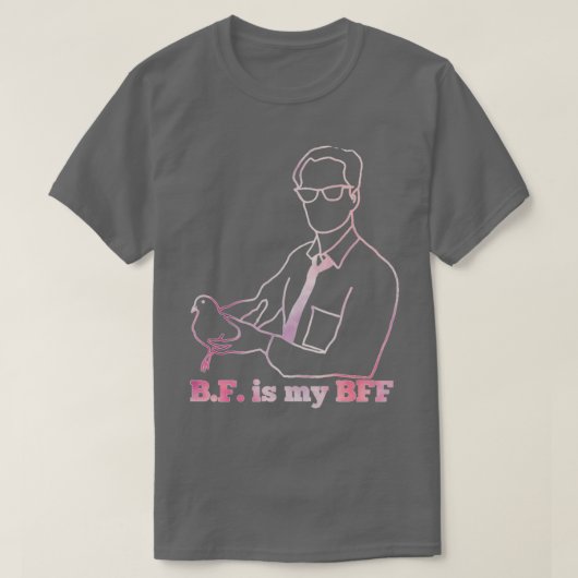 BF Skinner is my BFF pink Tシャツ (デザイン正面)