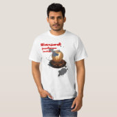 BFDのワイシャツの"電球のロゴ" Tシャツ (正面フル)