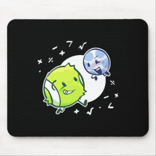 Bfdiテニスボールとゴルフボールデュオ数学 マウスパッド