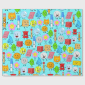 bfdiパターン ラッピングペーパー (フラット)