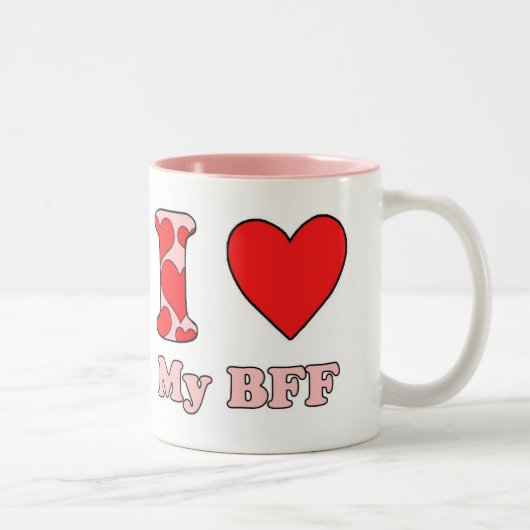 BFFが大好き ツートーンマグカップ (右)
