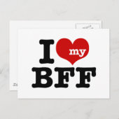 BFFが大好き ポストカード (正面/裏面)