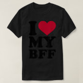 BFFが大好き Tシャツ (デザイン正面)