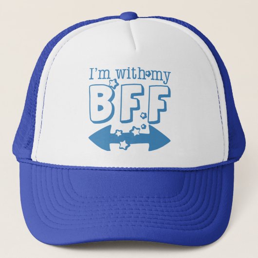 BFFと一緒 (両矢印) キャップ (正面)