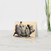 BFFのかわいい友情のおもしろいなユーモアの秘密LOLの友人 カード (正面)