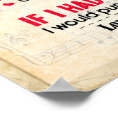 BFFのパーソナライズされた友人への贈り物 ポスター (角)