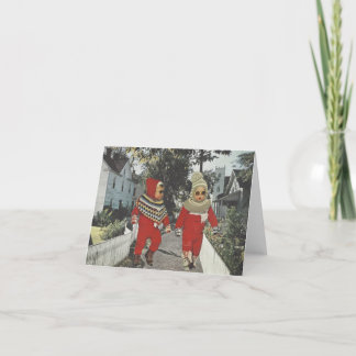 BFFのベビー- サンキューカード