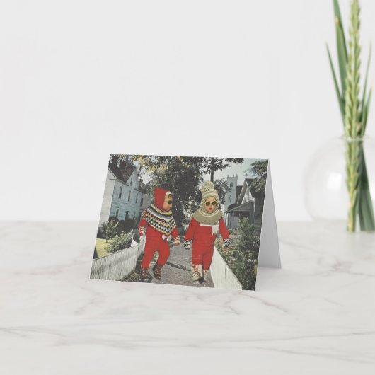 BFFのベビー- サンキューカード (正面)