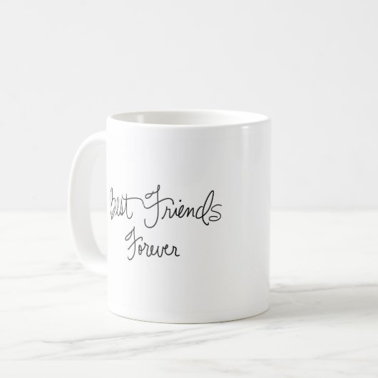 BFFのマグDkのBrのパンの花嫁DkのBrのパンMOH コーヒーマグカップ (正面左)