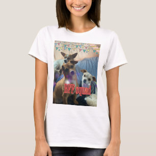 BFFの子犬チーム Tシャツ