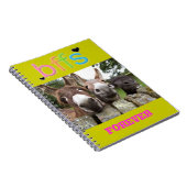 BFFの微笑のろばのノート ノートブック (右側)