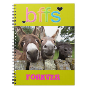 BFFの微笑のろばのノート ノートブック