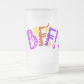 BFFの親友は永久に飲みます フロストグラスビールジョッキ (中央)