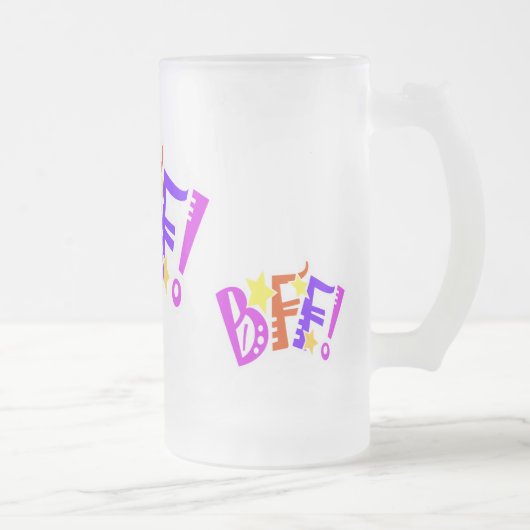 BFFの親友は永久に飲みます フロストグラスビールジョッキ (右)
