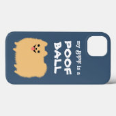 BFFはポフボール – かわいいポメラニア犬犬 Case-Mate iPhoneケース (裏面 (横))