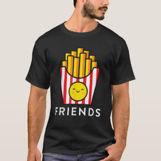 BFFを合わせ最高のたTシャツのバーガーフライ Tシャツ