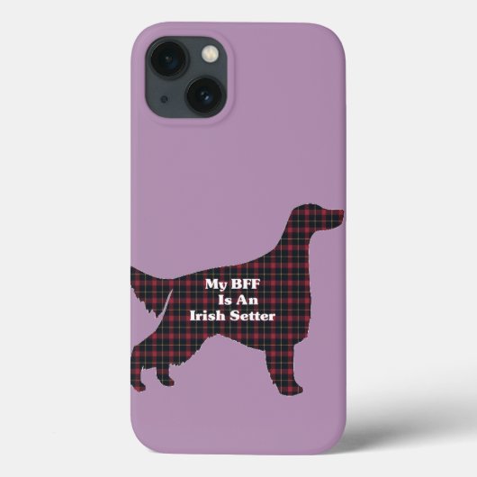BFFアイリッシュセッターギフト Case-Mate iPhoneケース (裏面)