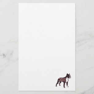 BFFアメリカンピットブルテリア 便箋
