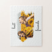 BFFエレガントフレンズフォーエバー誕生日カード ジグソーパズル (縦)