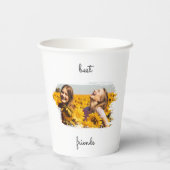 BFFエレガントフレンズフォーエバー 紙コップ (裏面)