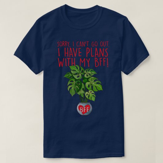 BFFガードと一緒に予定が入ってて出られなくて Tシャツ (デザイン正面)