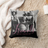 BFFギフトパーソナライズされたフレンドの写真 クッション (ブランケット)