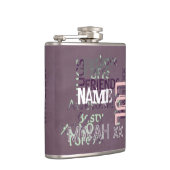 BFFギフトフリ最高のーズフレンドパーソナライズされた フラスク (右)