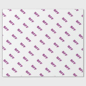 BFFグリッター ラッピングペーパー (フラット)