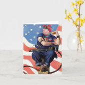 BFFザリベータトランプ誕生日カード カード (黄色い花)