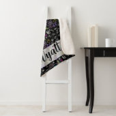 BFFドードルズ – フェイクグリッターパターン シェルパブランケット (インサイチュ)