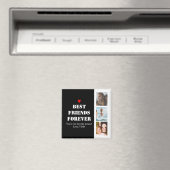 BFFパーソナライズされたカスタムフォトコラージュベスティー マグネット (インサイチュ (食洗機))