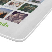 BFFフォトおもしろいコラージギフトアボカパーソナライズされたド カッティングボード (角)