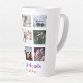 BFFフォトコラージギフトピーナッツバターゼリーサンド カフェラテマグ (右アングル)