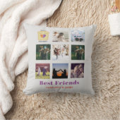 BFFフォトコラージギフトピーナッツバターゼリーサンド クッション (ブランケット)